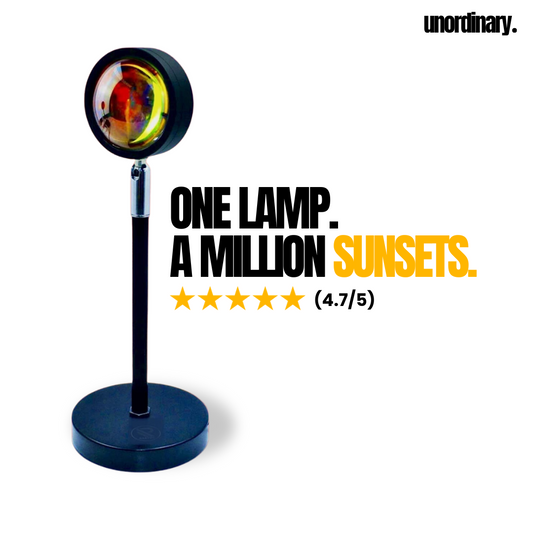 UnOrdinary Sunset Projector Lamp [New Upgraded]